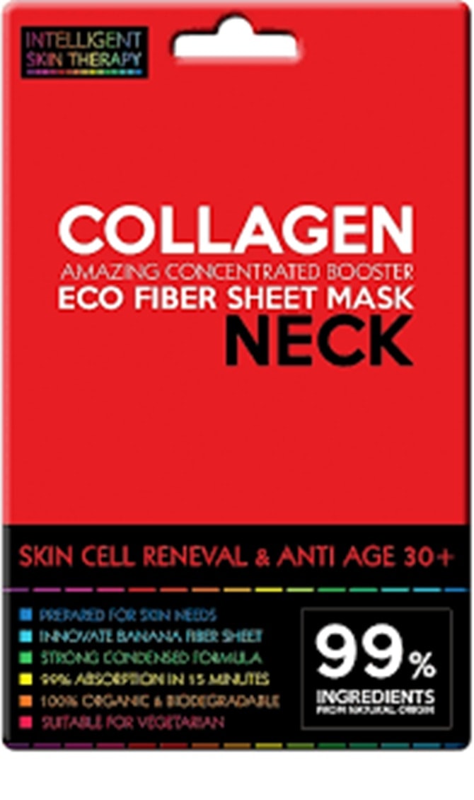 BeautyFace IST Skin Cell Renewal & Anti-Age Neck Mask – Marine Collagen