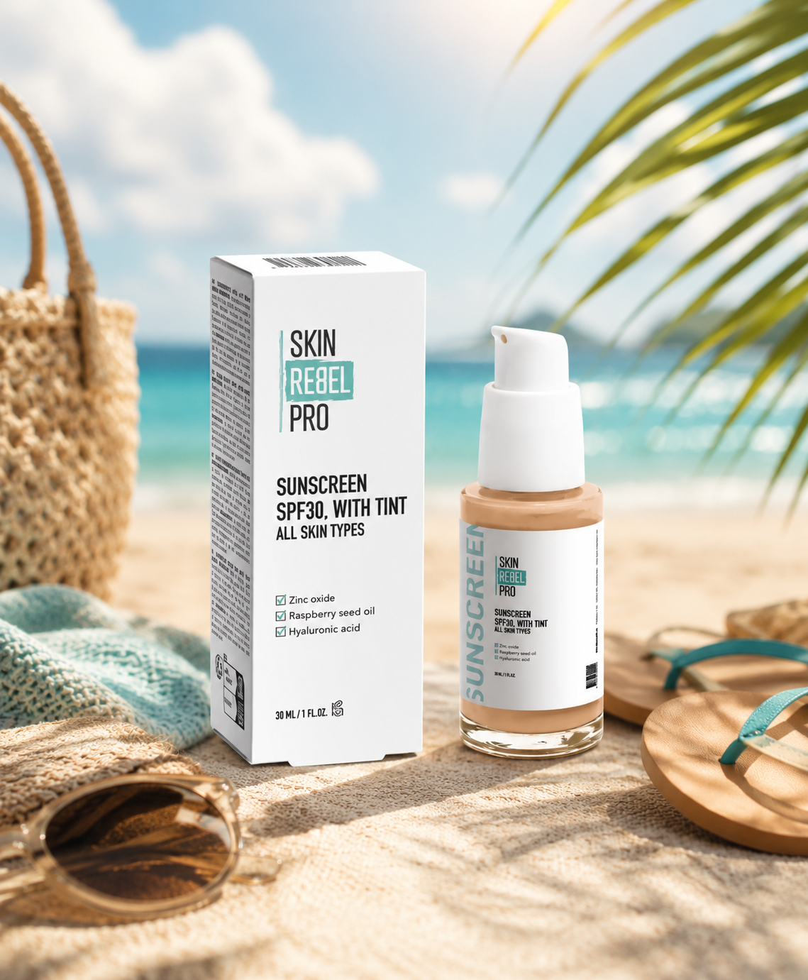 Minerale SPF 30 met tint 30ml - Afbeelding 2