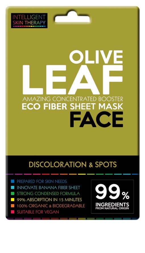 BeautyFace Intelligent Skin Therapy Home Spa Mask Olive Leaf