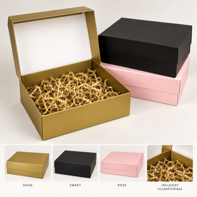 Cadeauverpakking - 3 kleuren